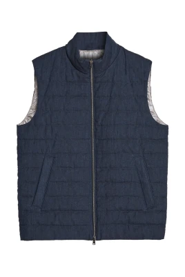 Linen Down Gilet
