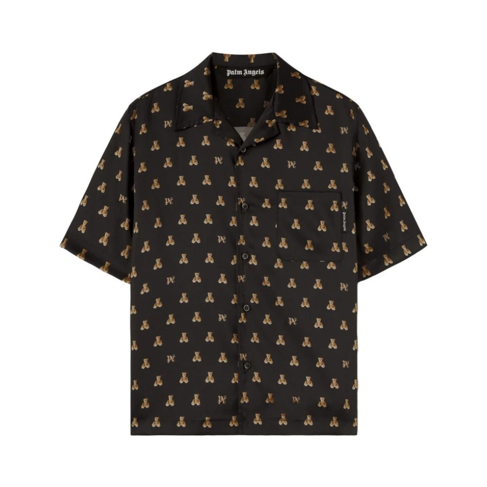 Shirts > Short Sleeve Shirts - - Palm Angels - Modalova