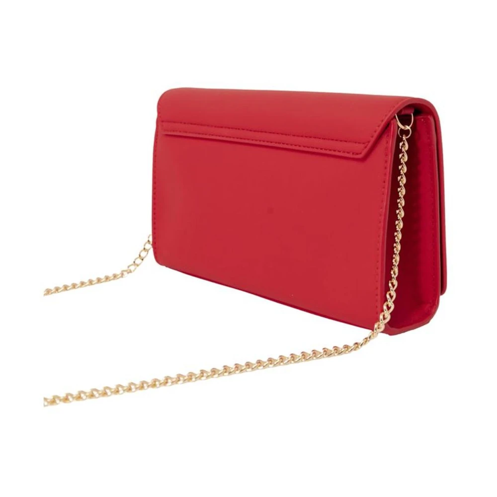Love Moschino Faux Leather Handtas Lente Zomer Collectie Red Dames