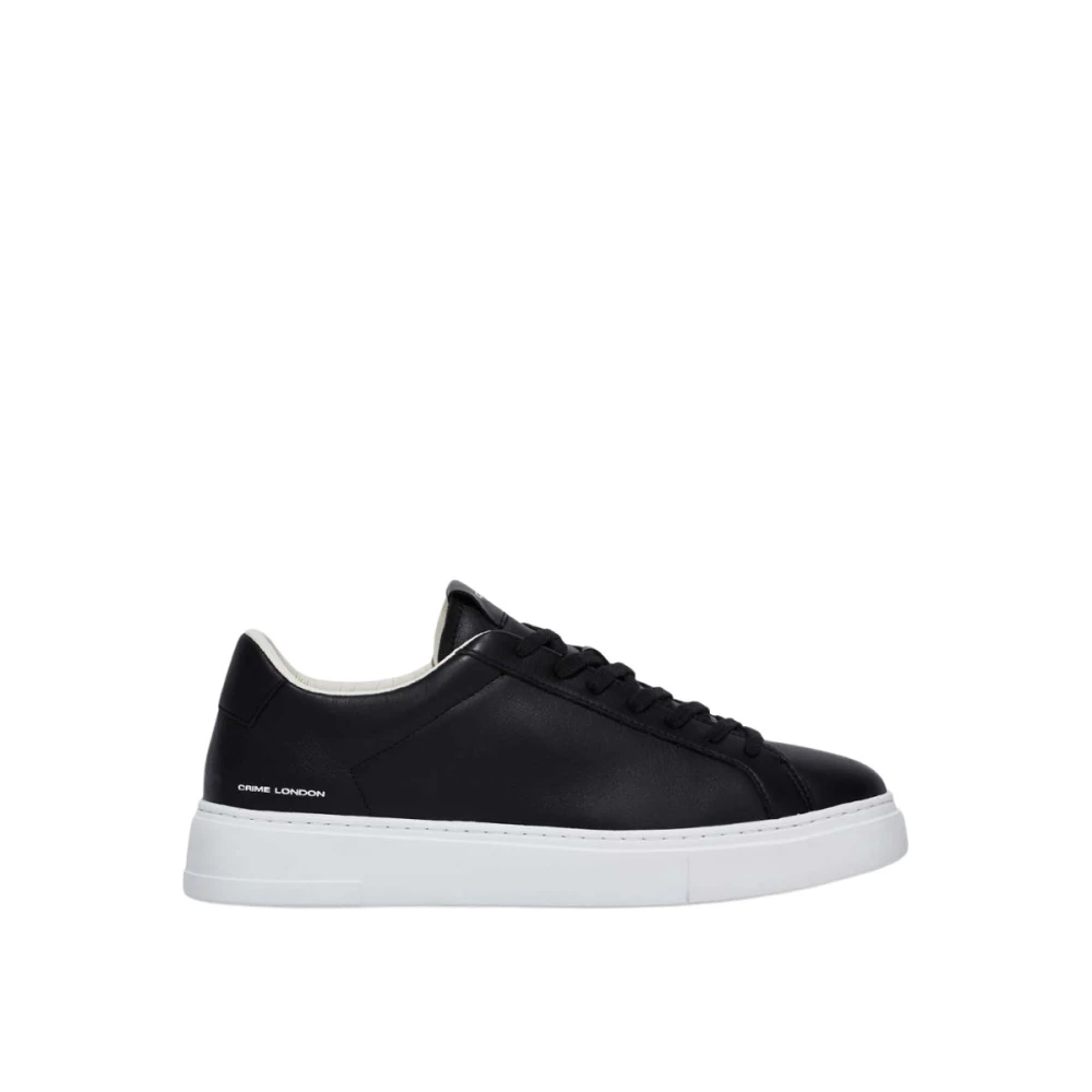 Crime London Sneakers Heren Schoenen Zwart