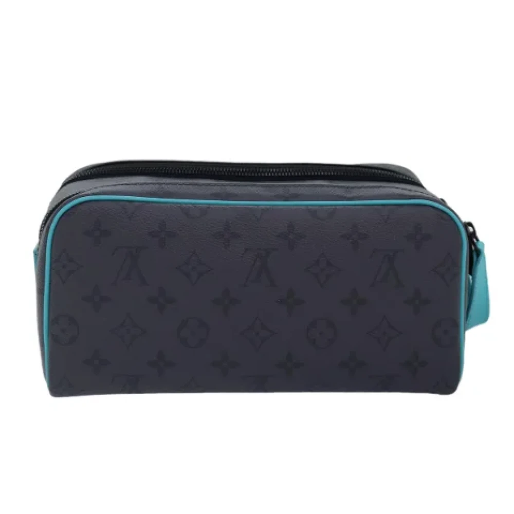 Louis Vuitton Vintage Pre-owned Canvas clutches Blue Dames