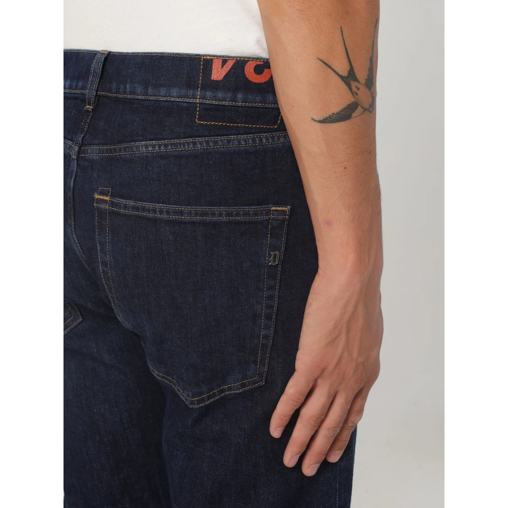 Dondup Iconische gewassen denim broek Blue Heren