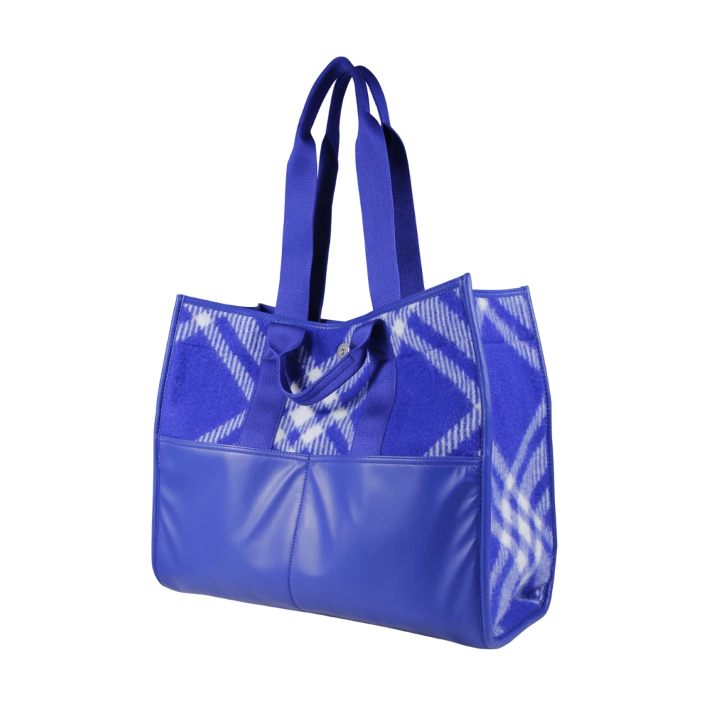 Burberry Knight Zak Tote Tas Blue Unisex