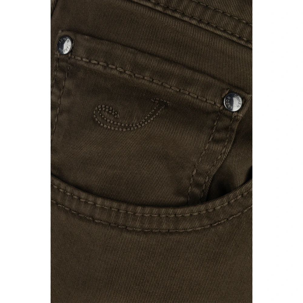 Jacob Cohën Klassieke Denim Jeans voor dagelijks gebruik Brown Heren