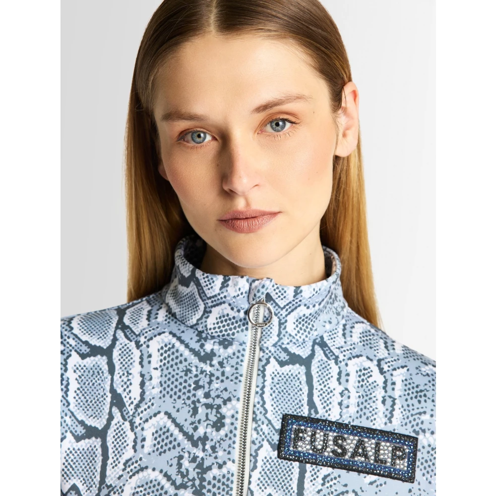 Fusalp Orion Swarovski Thermische Laag Blue Dames