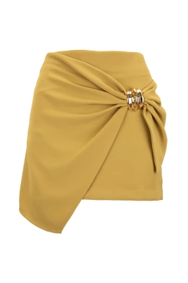 Bow Front Short Skirt