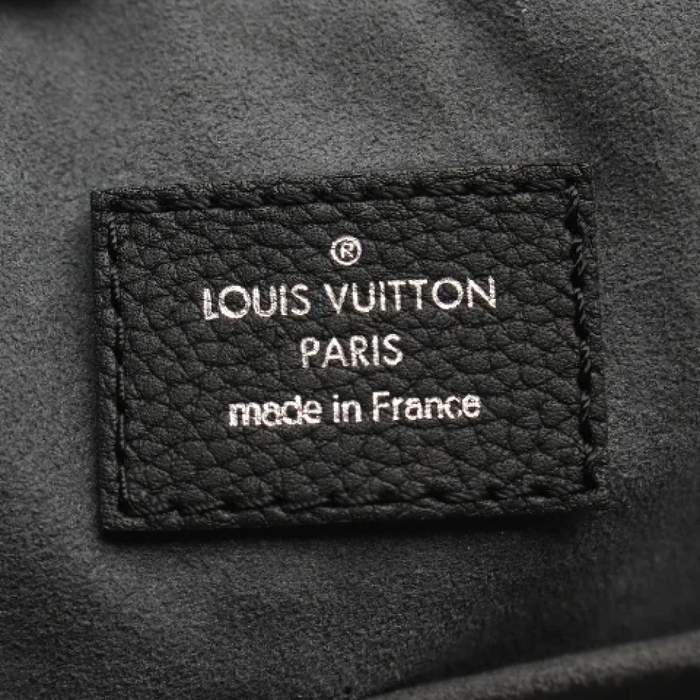 Louis Vuitton Vintage Pre-owned Leather handbags Black Dames