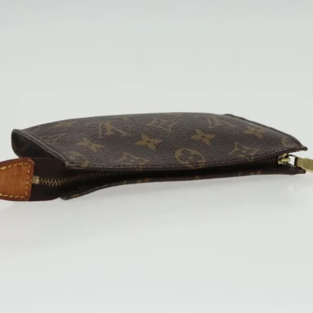 Louis Vuitton Vintage Pre-owned Canvas pouches Brown Dames