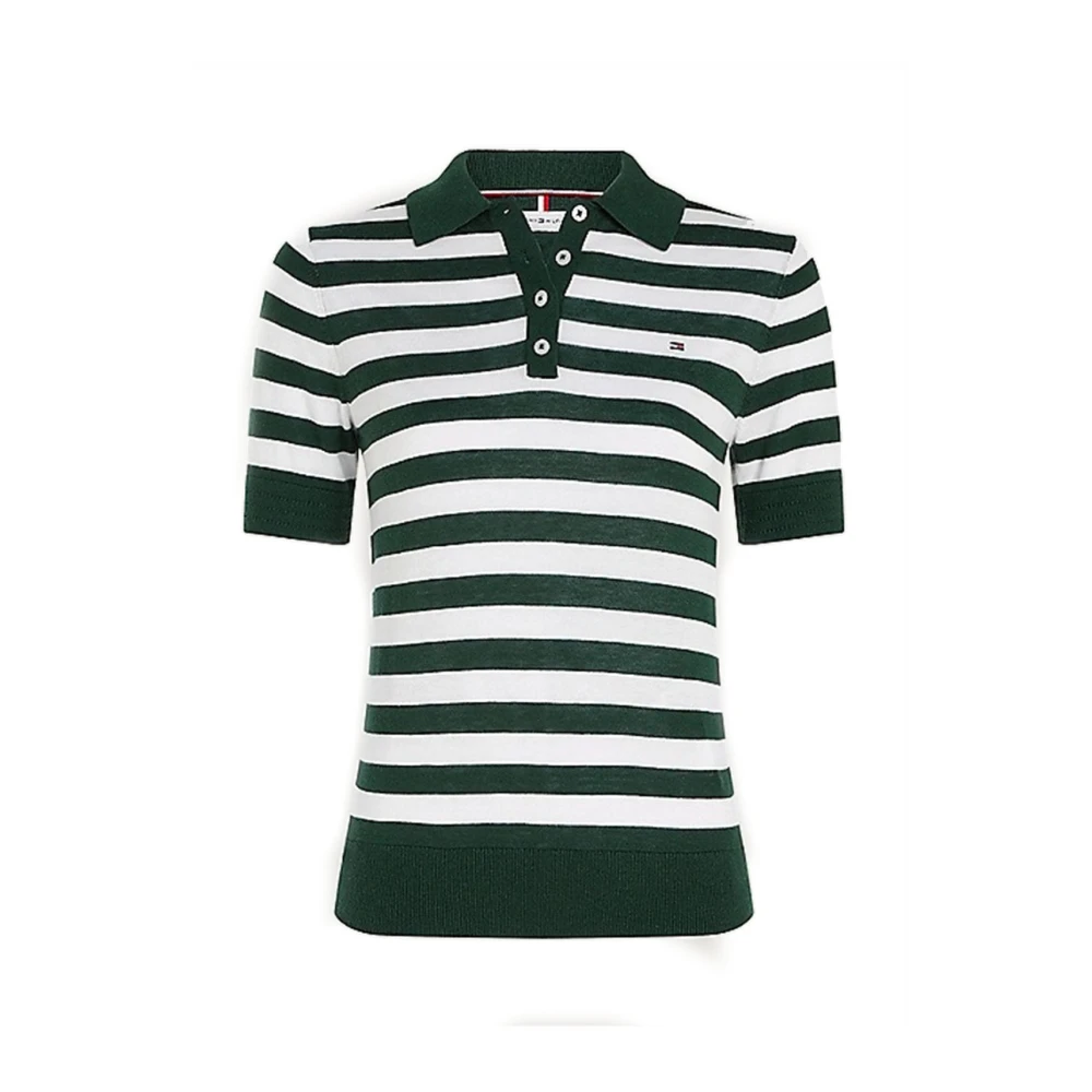 Tommy Hilfiger Polo Shirts Green Dames