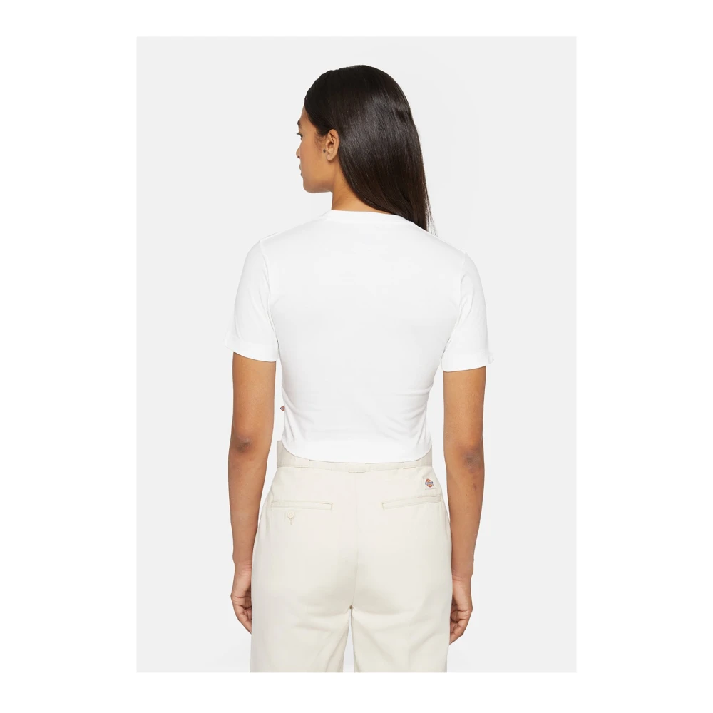 Dickies Bloemenprint Tuin T-shirt Vrouwen White Dames