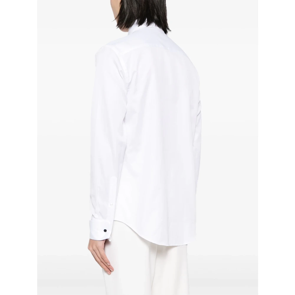 Giorgio Armani Stijlvolle Shirt voor Mannen White Heren