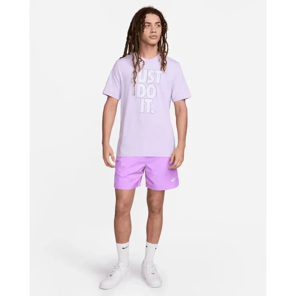 Nike Sportswear Just Do It Heren T-shirt Purple Heren