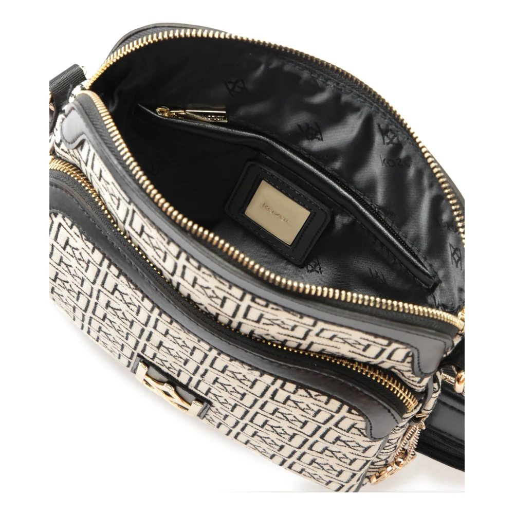 Kazar Dames stoffen stads tas met geborduurd patroon Multicolor Dames