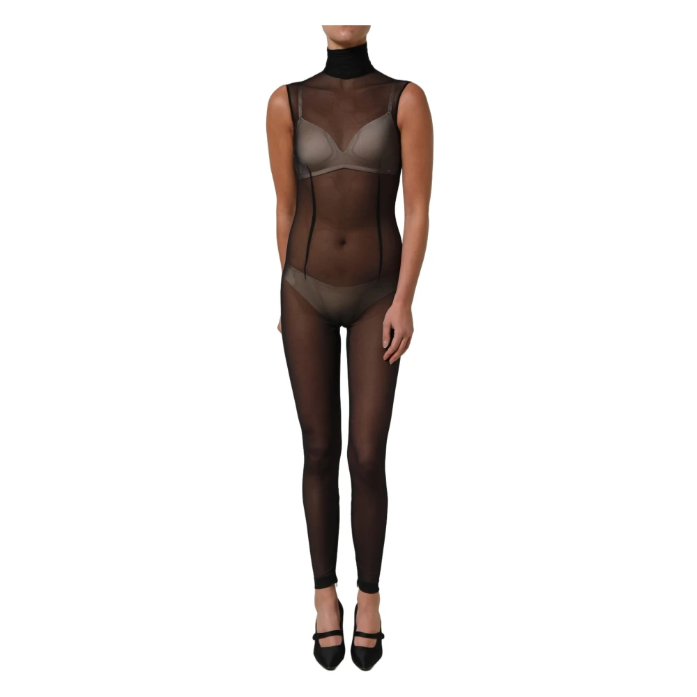 Dolce & Gabbana Donna Nero Jumpsuits, S, New,