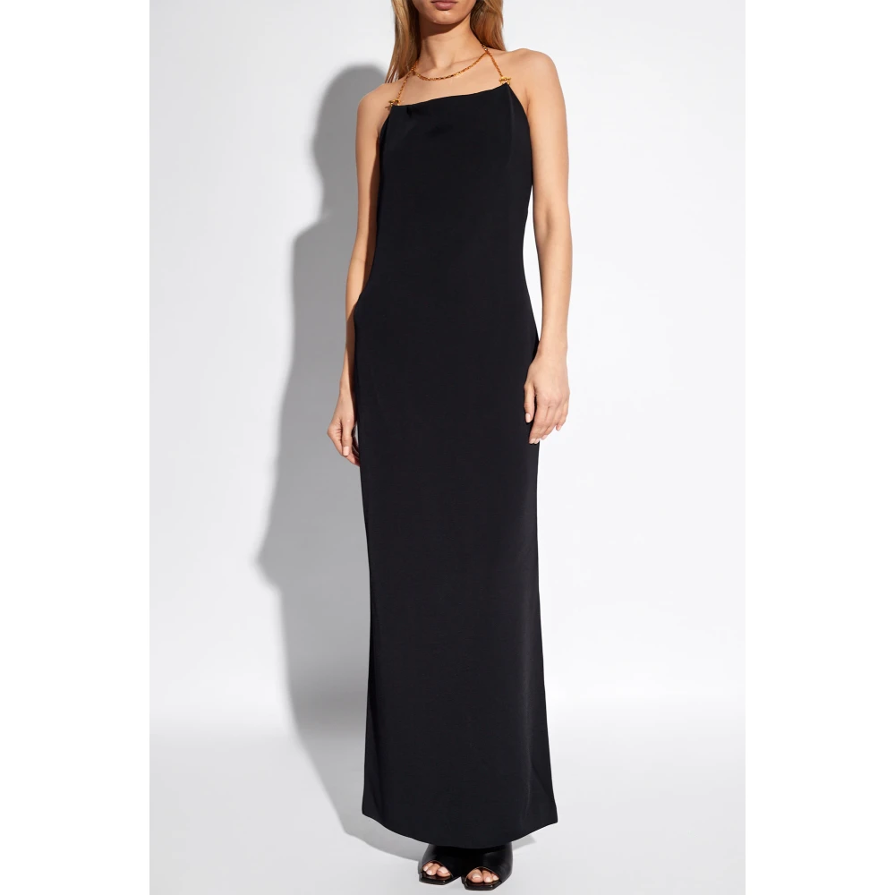 Bottega Veneta Halternek jurk Black Dames