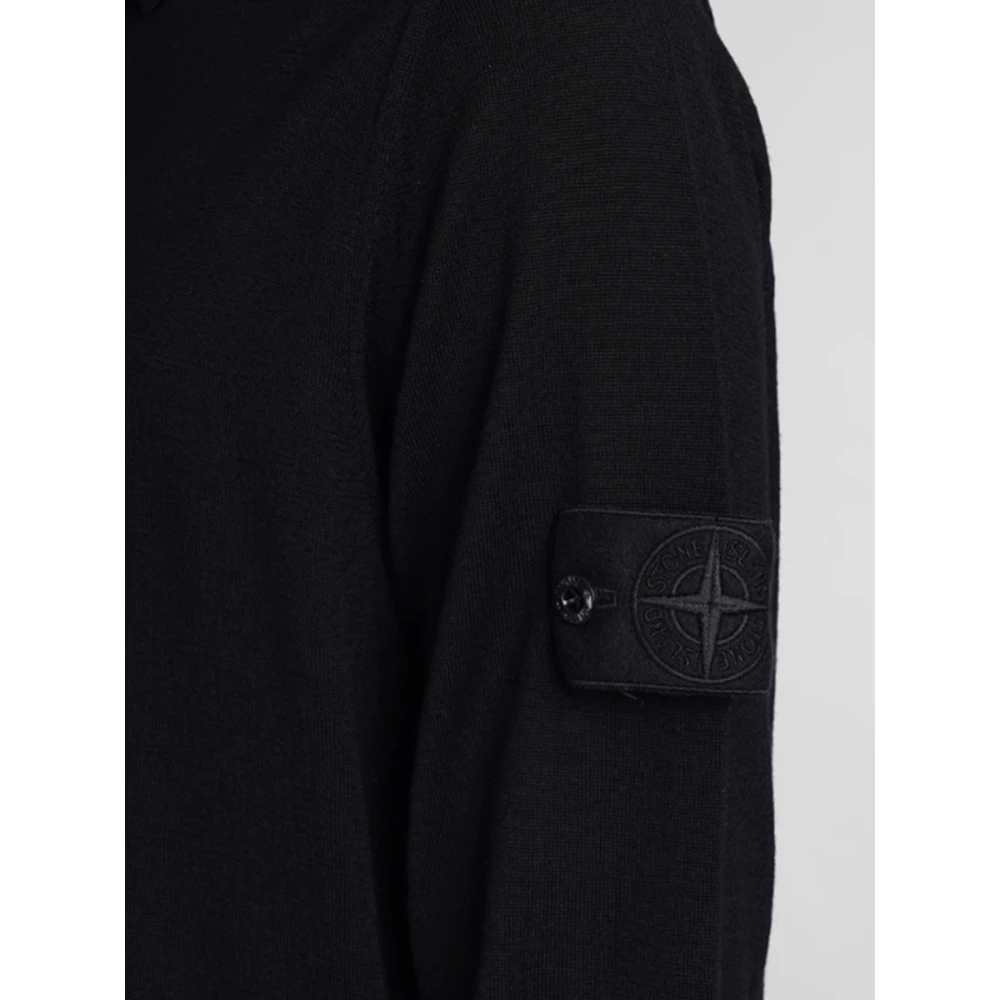 Stone Island Ghost RWS Polo Shirt in zwart Black Heren