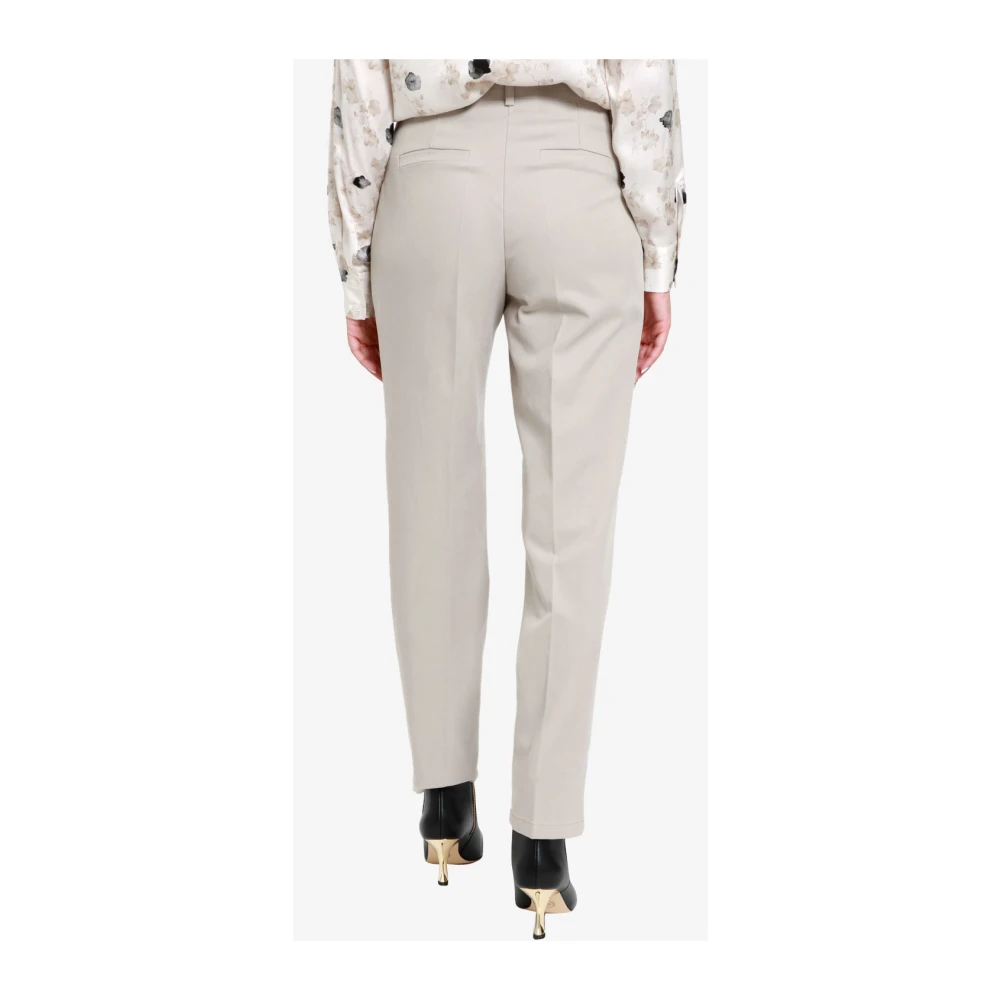 Kaos Dove Grey Viscose Enkellange Broek Gray Dames