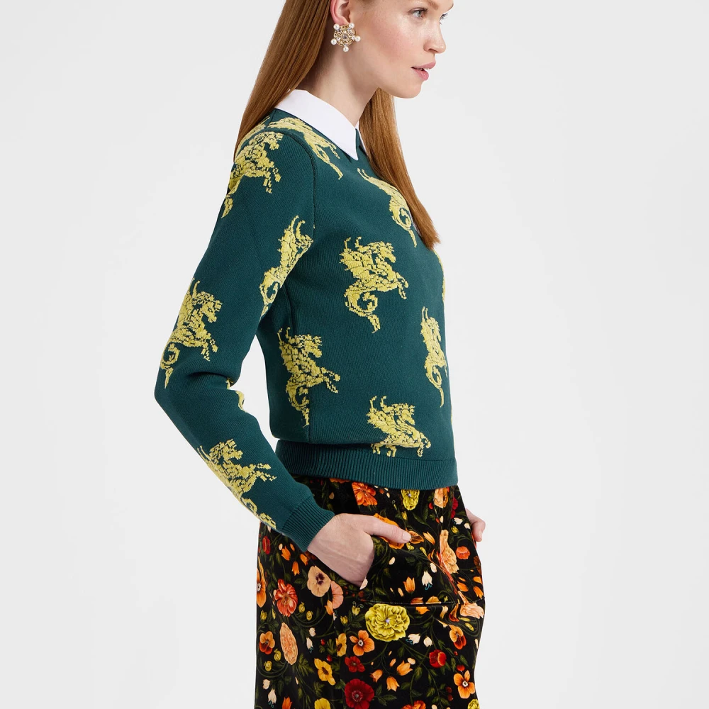 La DoubleJ Gryphos Sweater Multicolor Dames