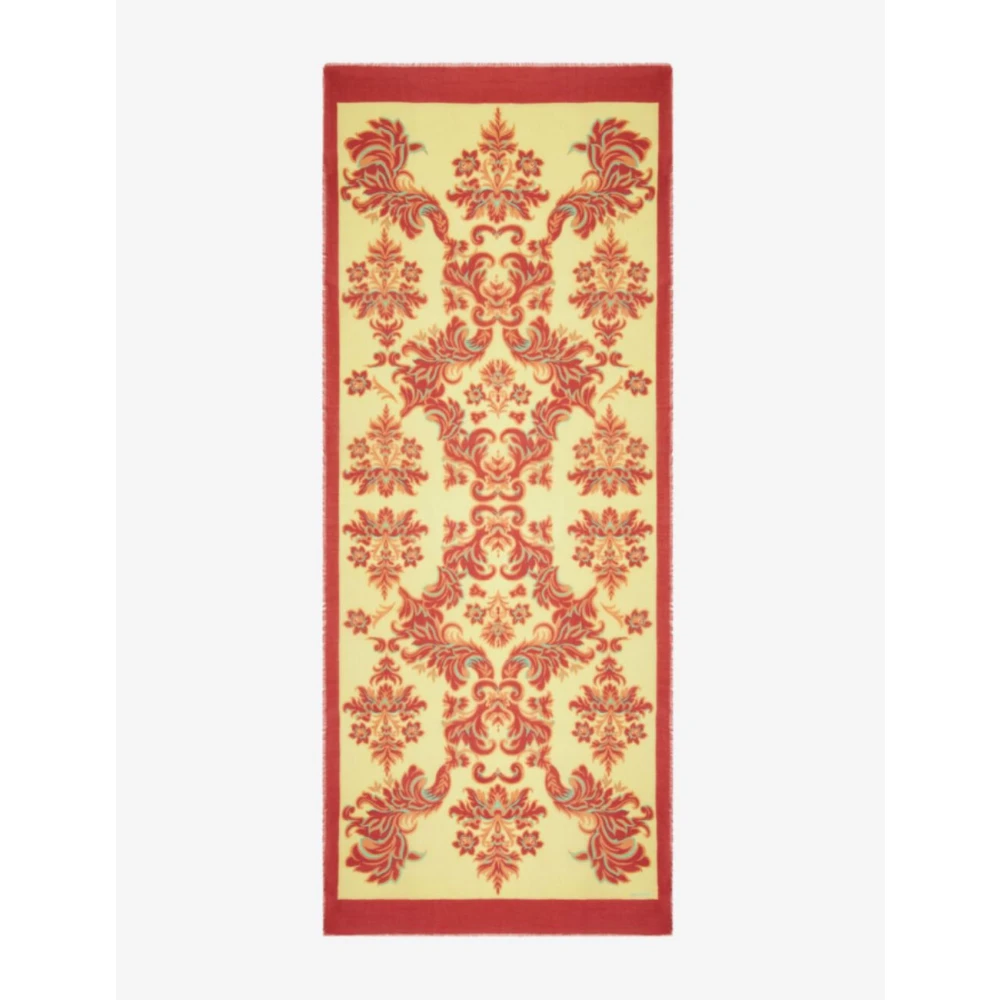 ETRO Venus Print Kasjmier Zijden Sjaal Multicolor Dames