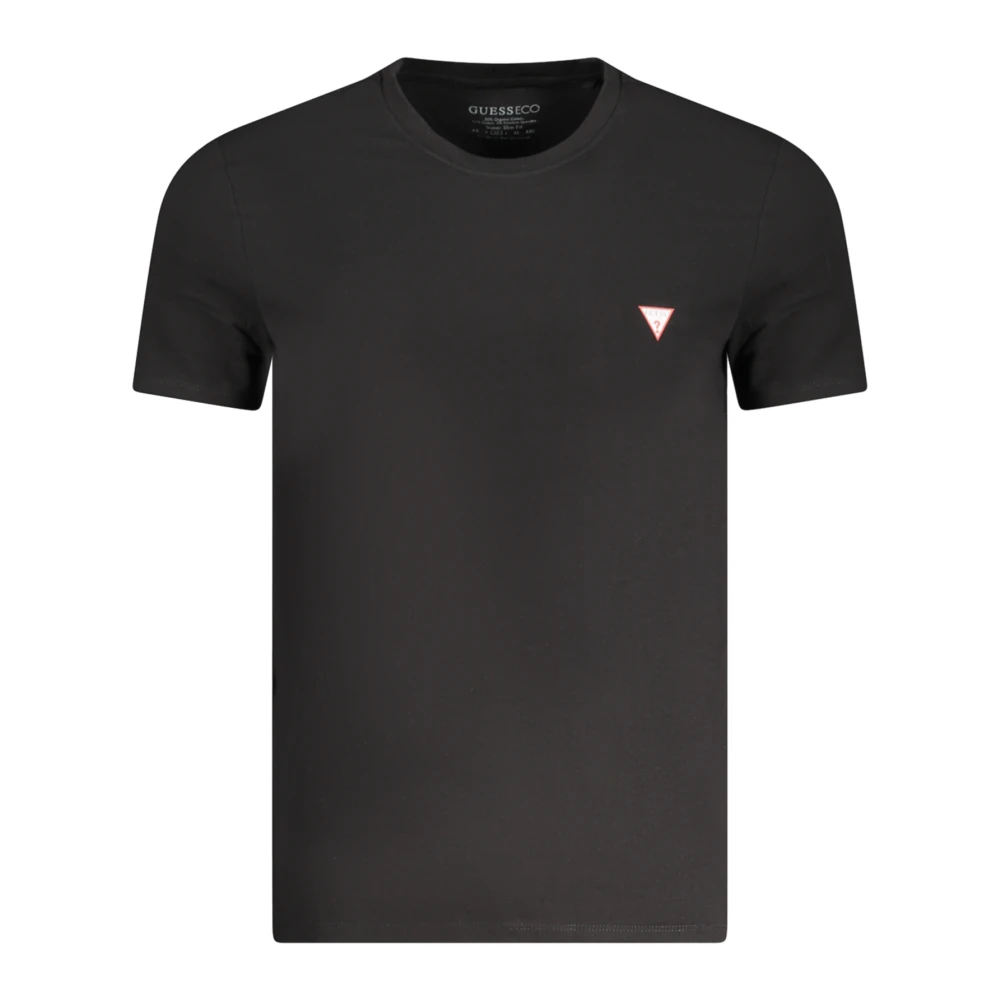 Guess Men's Black Short Sleeve T-Shirt - T-Shirts - 2XL - Tops