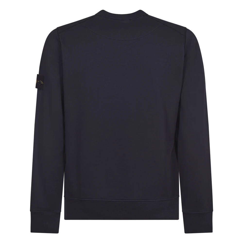 Stone Island Blauwe Sweaters voor Mannen Blue Heren