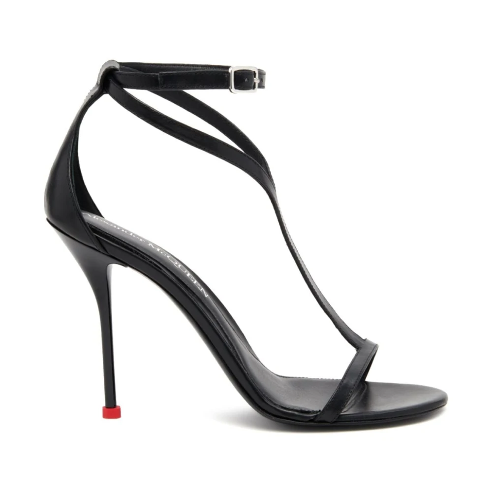 Alexander Mcqueen Women's Shoes, Female,, Sandals Black Size 6 Uk