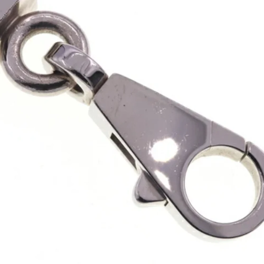 Hermès Vintage Pre-owned Metal key-holders Gray Dames