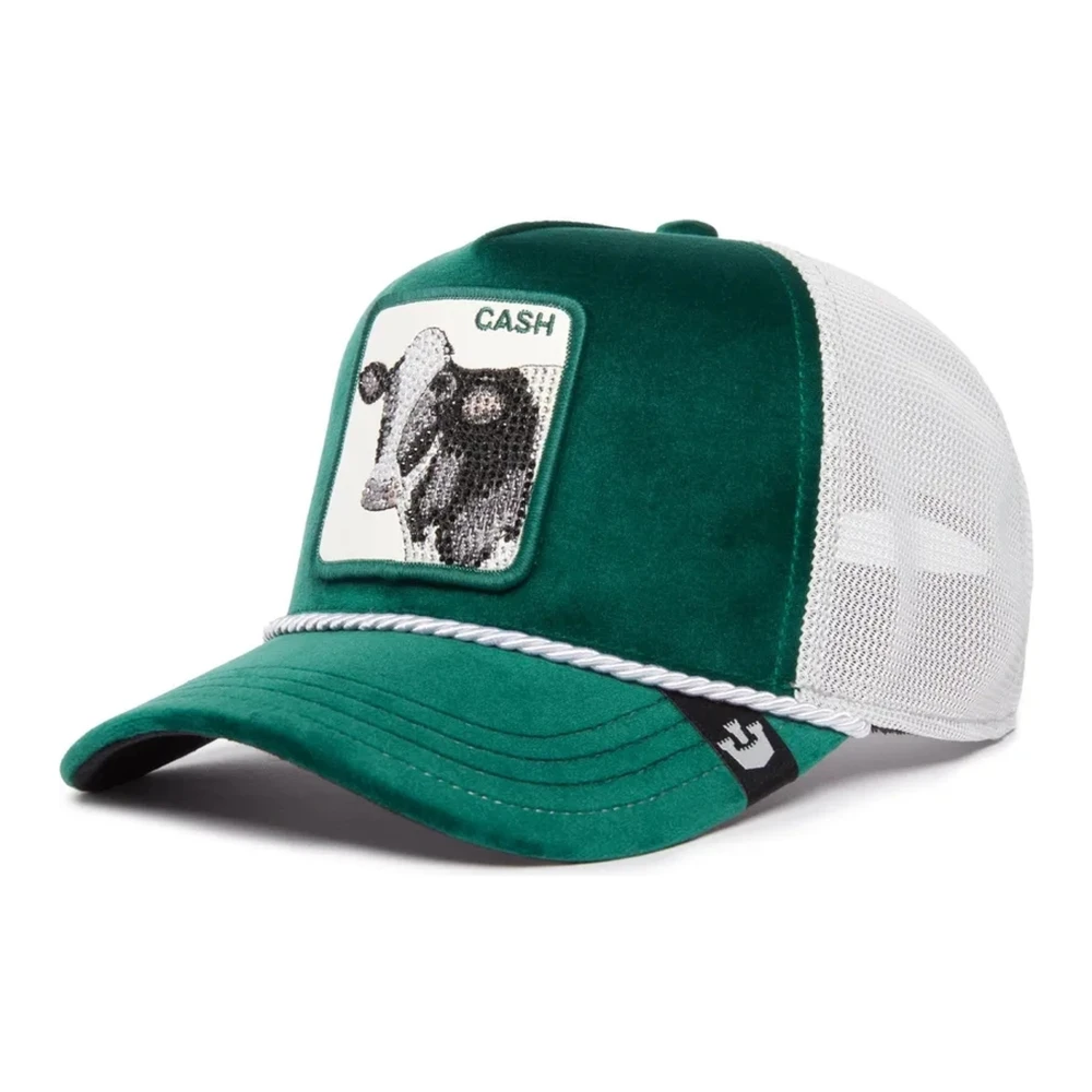Goorin Bros Smaragdgroene Velours Koe Pet Green Heren