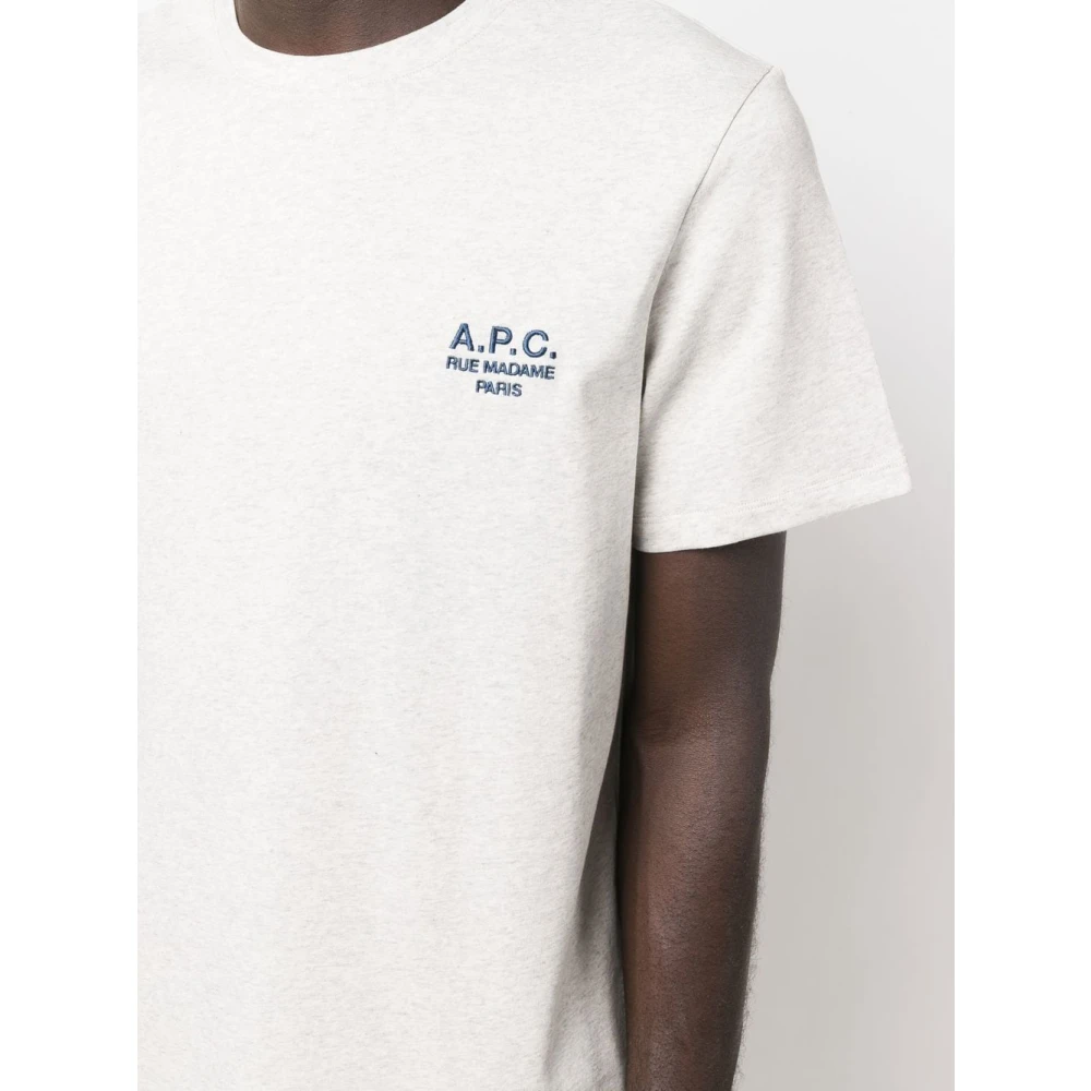 A.p.c. Stijlvolle T-shirts en Polos White Heren