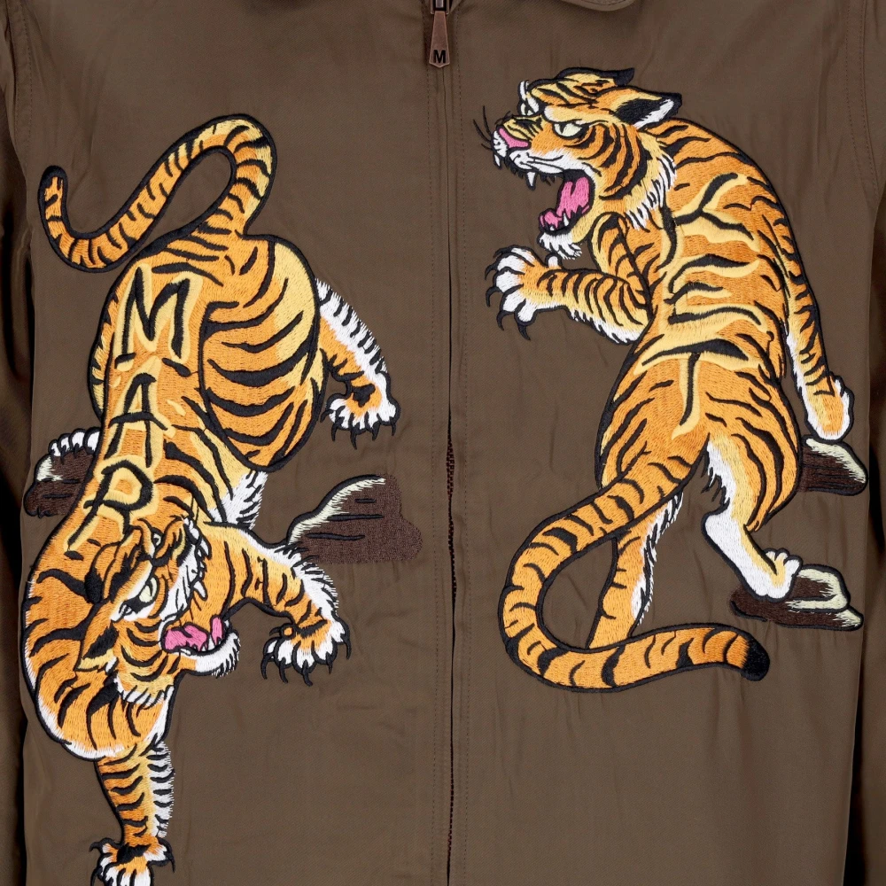 Market Man Eater Flight Garage Jas Bruin Brown Heren