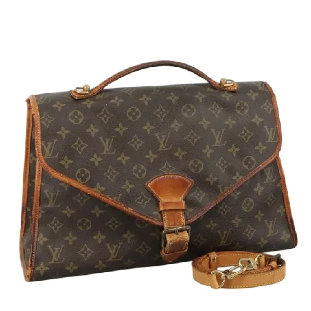Louis Vuitton Vintage Pre-owned Canvas handbags Brown Dames