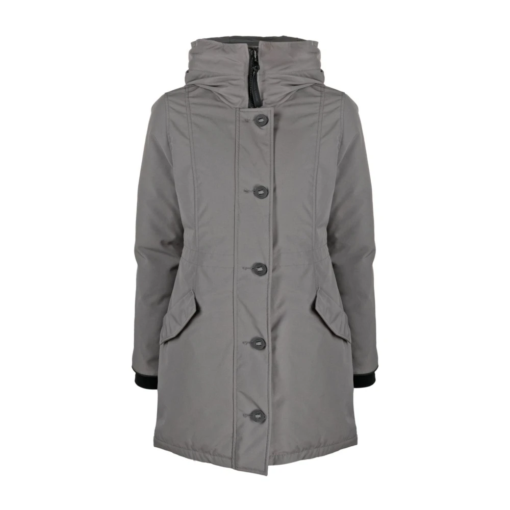 Canada Goose Grijze donsjas met capuchon Gray Dames