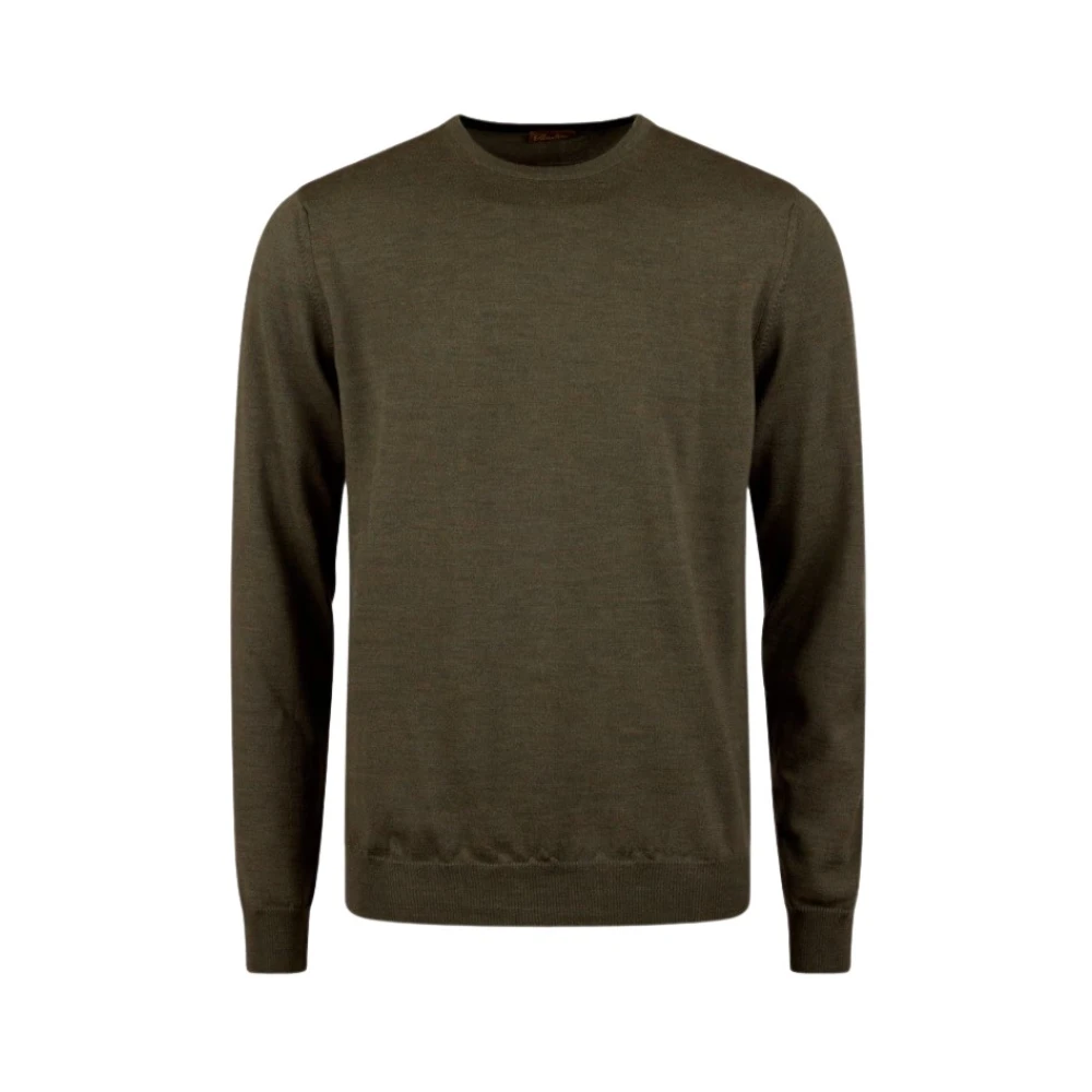 Stenströms Klassieke Pullover Sweater Green Heren