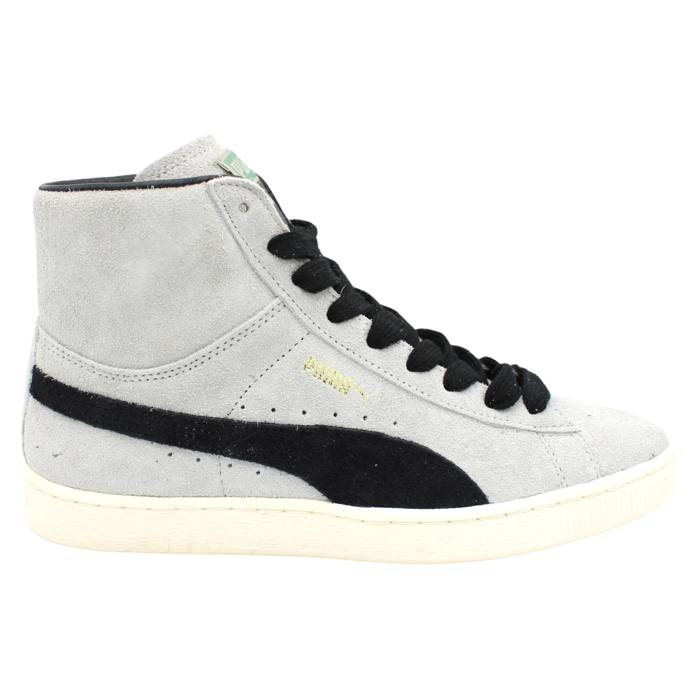 Puma Suede Mid Gum Sole Veterschoen Heren Schoenen Grijs