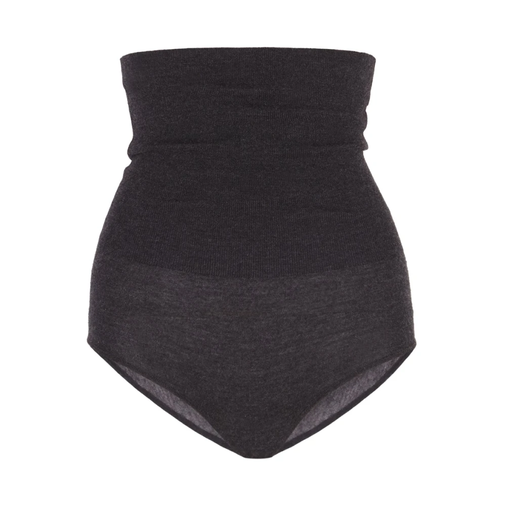 Cortana Hoge Taille Cashmere Culotte Black Dames
