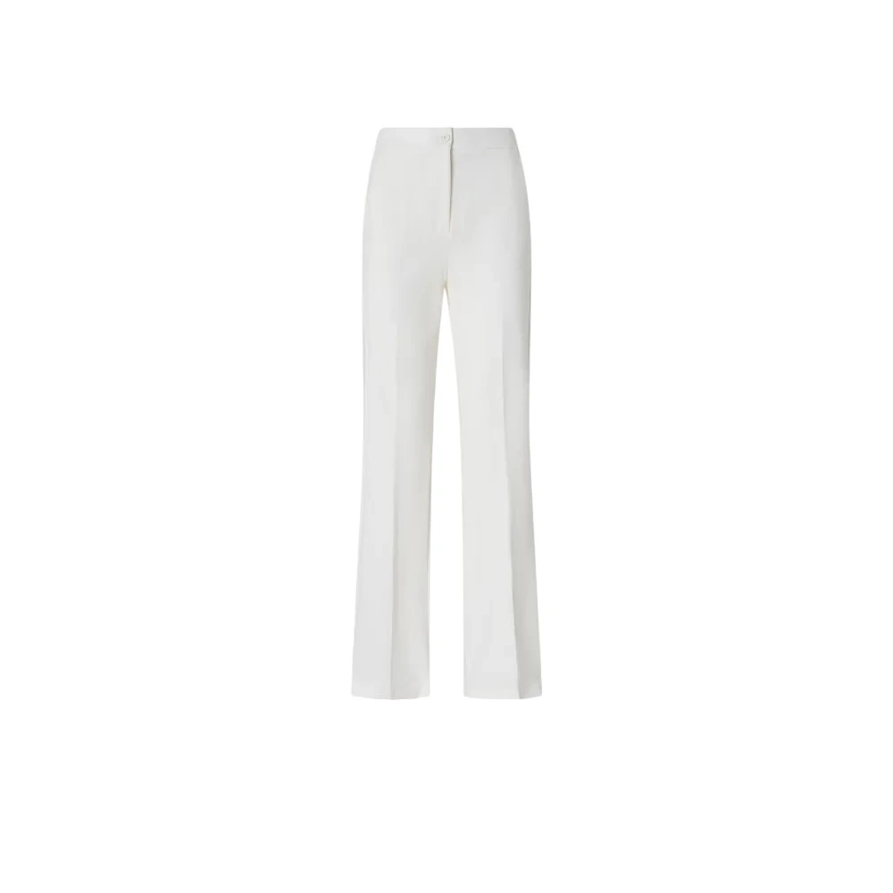 Pinko Donna Bianco - Pantaloni Ampi - Trousers - Xs