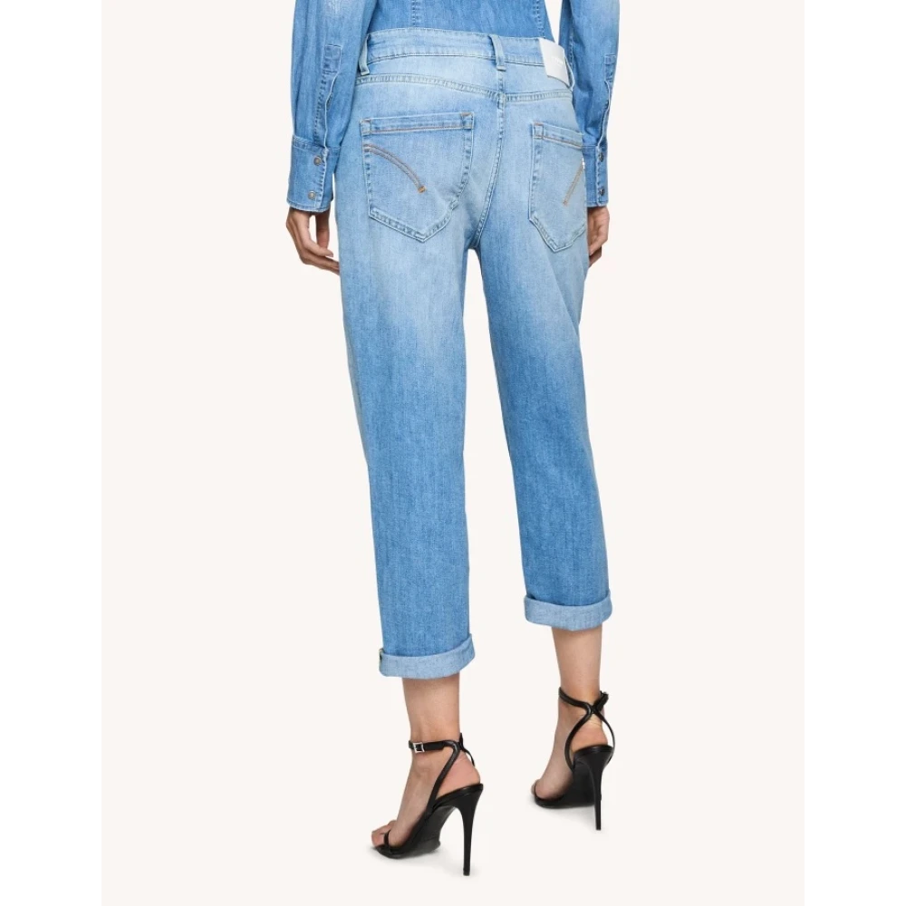 Dondup Loose-fit Jeans Blue Dames