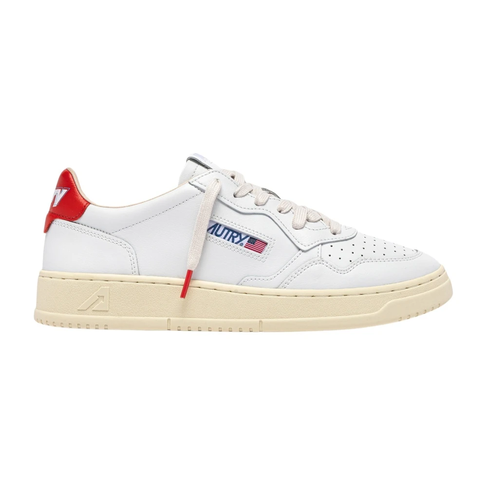 Autry Women's White Sneakers, 2 Uk, Medalist Low