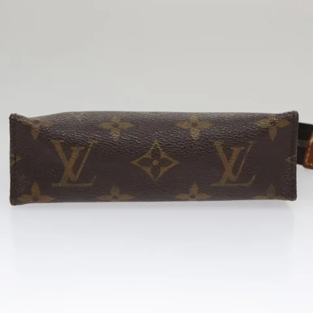 Louis Vuitton Vintage Pre-owned Canvas pouches Brown Dames