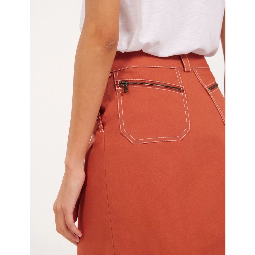 Ines De La Fressange Paris Anny rok Orange Dames