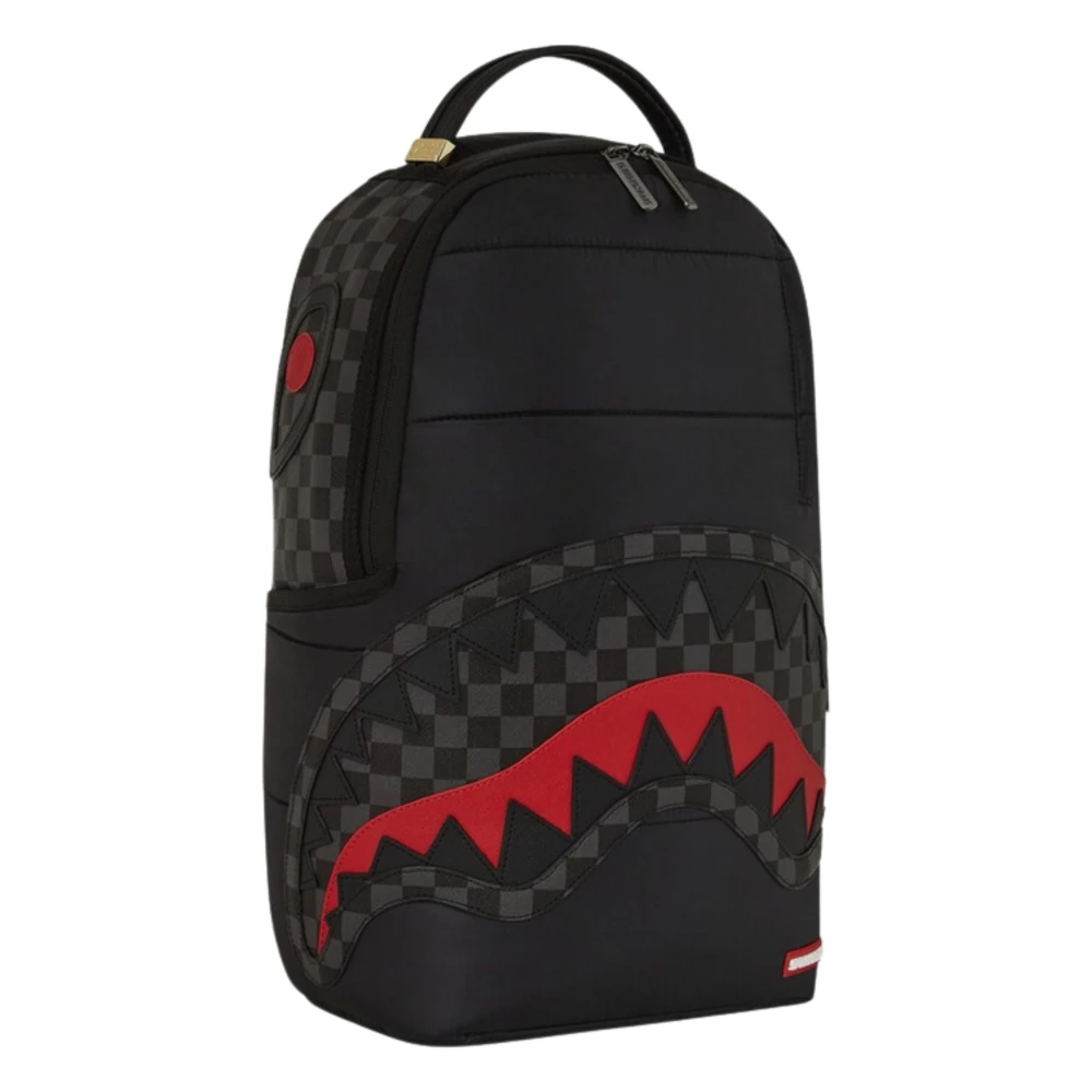 Sprayground Zwarte rugzak met meerdere compartimenten Black Heren