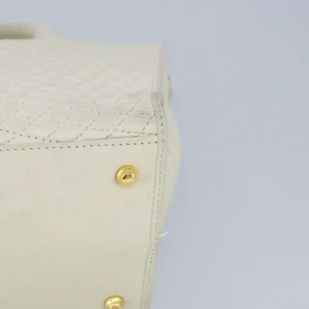 Bally Pre-owned Leather handbags Beige Dames