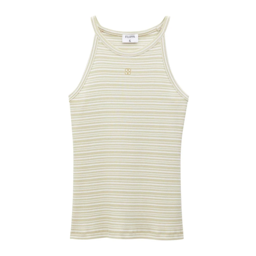 Filippa K Mujer Beige Camisetas, Talla: L