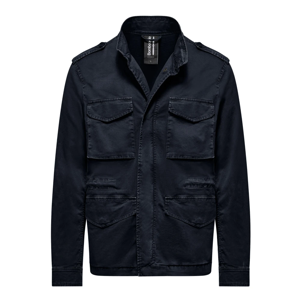 Bomboogie Hombre Azul Chaquetas, Talla: S