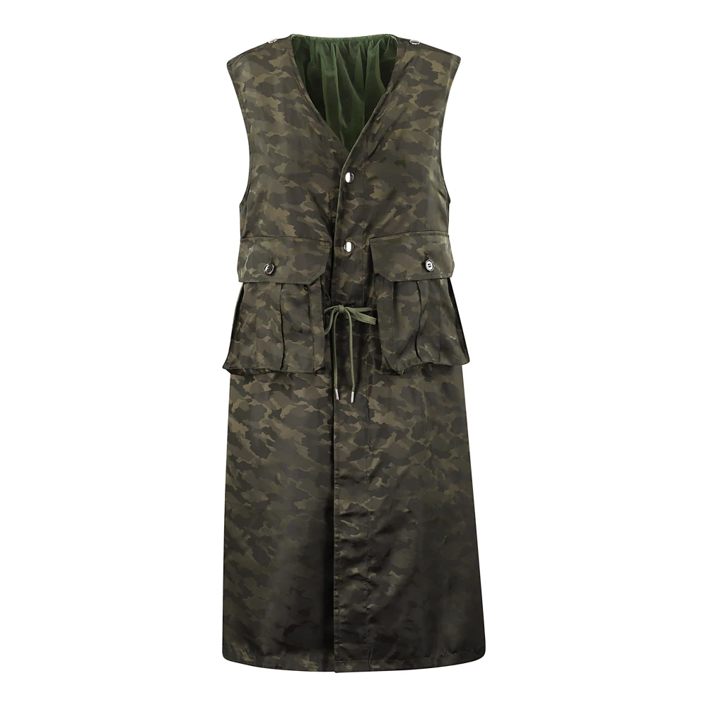 Comme des Garçons Stijlvolle Dames Vest Case Green Dames