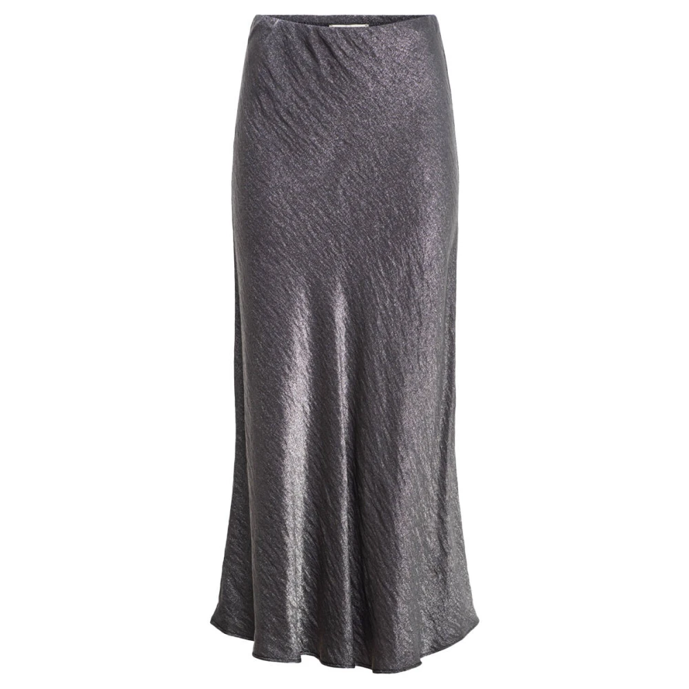 &Co Woman Rok midi met bloemenprint Gray Dames