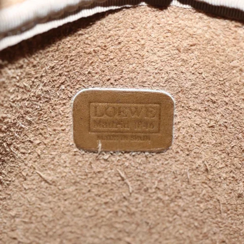 Loewe Pre-owned Leather shoulder-bags Brown Dames