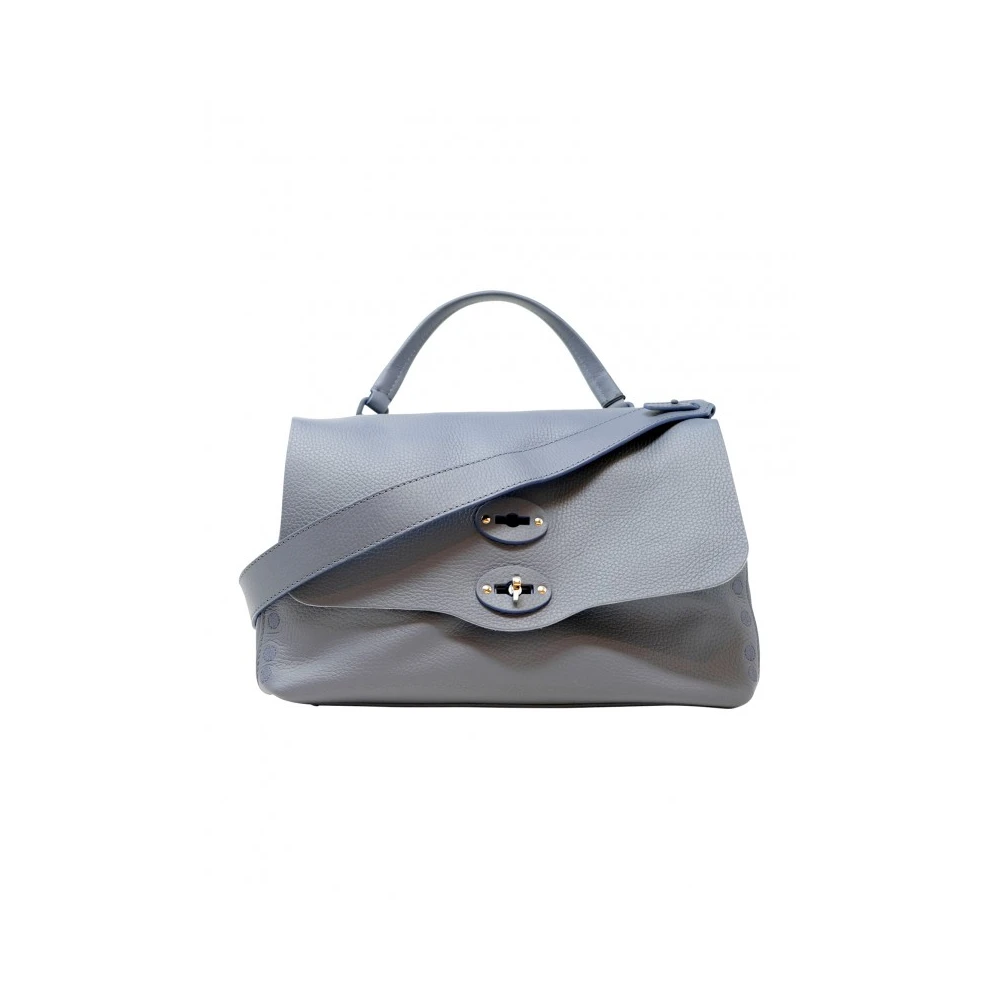 Zanellato Grijze Leren Handtas voor Vrouwen Gray Dames