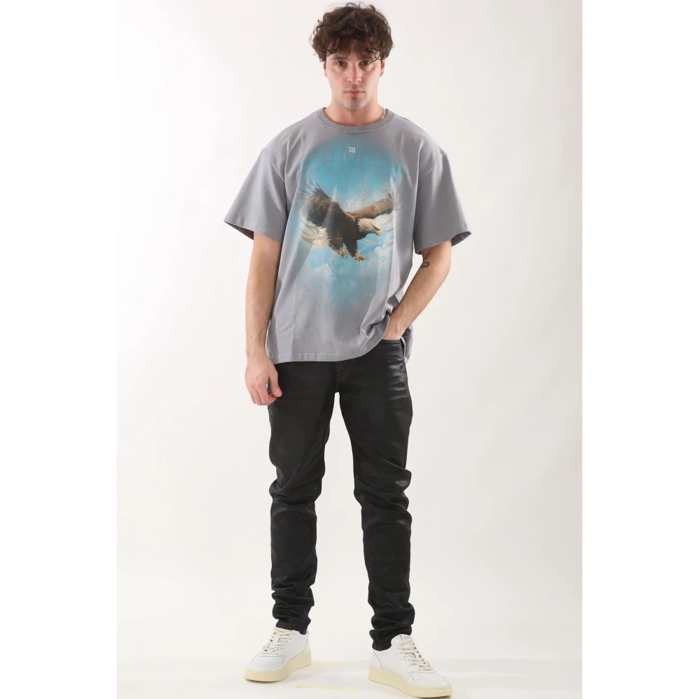 Misbhv Lichtgrijs Monument Valley Tee Gray Heren