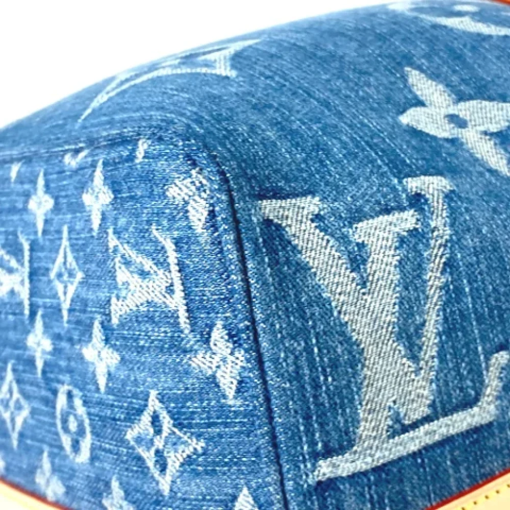 Louis Vuitton Vintage Pre-owned Denim louis-vuitton-bags Blue Dames